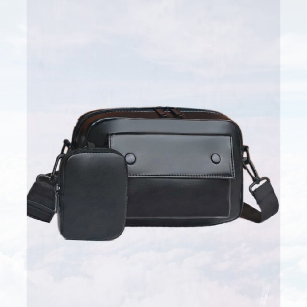 New Pocket Square Bag With Coin Purse 166